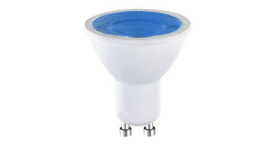 GOODWIN GWGU10DLEDB GU10 Standard & Dimmable Coloured Led Light 5W, Blue
