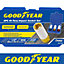 Goodyear 3 PC Thin Wall Deep Impact Nut Socket Wheel 1/2" Drive 17mm 19mm 21mm