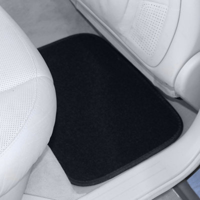 Goodyear 4pc Luxury Velour Car Mat Carpet Set Universal Fit