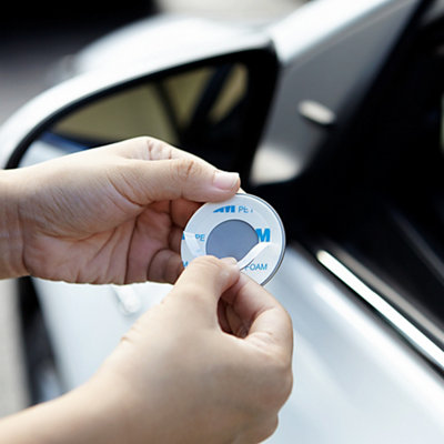 Goodyear Blind Spot Stick-On Mirrors Adjustable Protect Alloy Wheels ...
