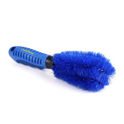 Goodyear Car Alloy Wheel Brush Cleaning Non-Scratch Bristles Motorcycle Bike