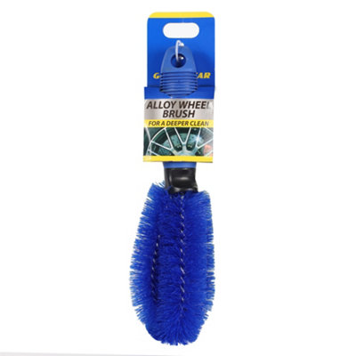 Goodyear Car Alloy Wheel Brush Cleaning Non-Scratch Bristles Motorcycle Bike - 7