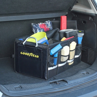 Goodyear Car Boot Multipurpose Organizer Protector Detachable Lid Waterproof - 6