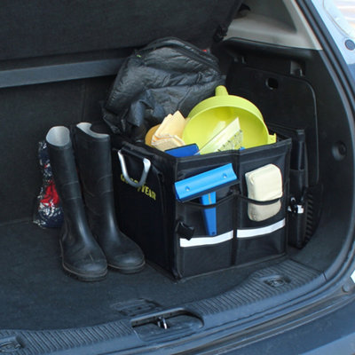 Goodyear Car Boot Multipurpose Organizer Protector Detachable Lid Waterproof - 7