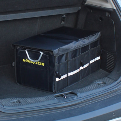 Goodyear Car Boot Multipurpose Organizer Protector Detachable Lid Waterproof - 8