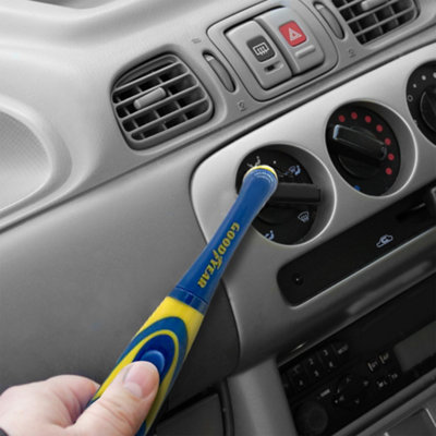 Goodyear Car Detailing Brush for Internal External Cleaning Nooks/Crannies Sonic