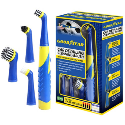 Goodyear Car Detailing Brush for Internal External Cleaning Nooks/Crannies Sonic - 8