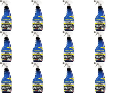 Goodyear COCKPIT Cleaner- 750ml Trigger Spray CHERRY Scent (Pack of 12)