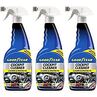 Goodyear COCKPIT Cleaner- 750ml Trigger Spray CHERRY Scent (Pack of 3)