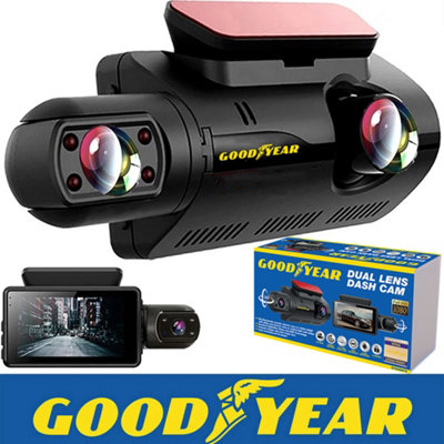 Crosstour dashcam 1080p double best sale lens fhd