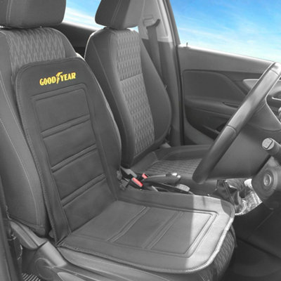 Goodyear Luxury Heated Car Seat Cushion