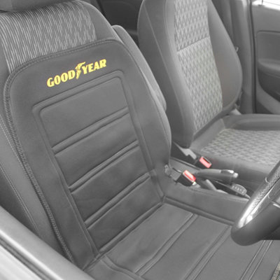 Goodyear Luxury Heated Car Seat Cushion