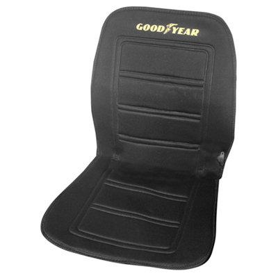 Goodyear Luxury Heated Car Seat Cushion
