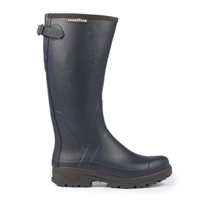 Goodyear Mens Stream Wellington Boots Blue (10.5 UK) - 3