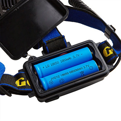 Goodyear Rechargeable Head Light Torch - 8