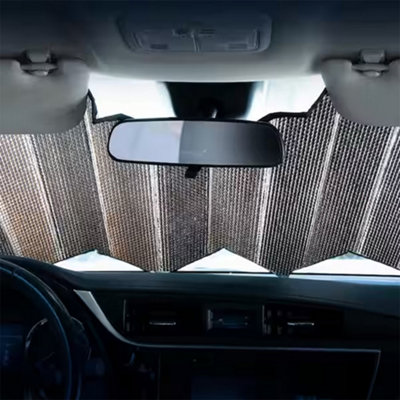 Goodyear Universal Windscreen Folding Compact Sun Shade Car Windshield ...