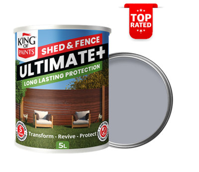 Goose Grey King of Paints 5l brighten up your garden