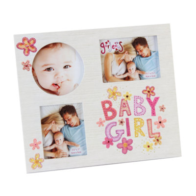Gorgeous Collage Photo Frame - Baby Girl