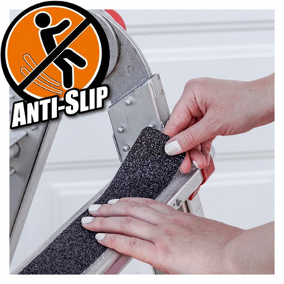 Gorilla Anti-Slip Tread Tape (50.8mm x 3.04M) Black - 3 Pack - Heavy ...