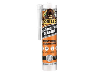 Gorilla Glue 1144111 Gorilla All Condition Sealant Clear 295ml GRGSEALCL295