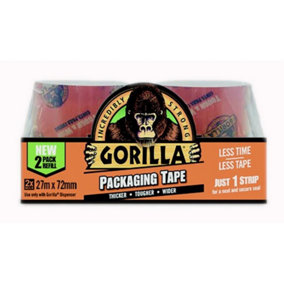 Gorilla Packaging Tape (Pack Of 2) May Vary (Pack Of 2)