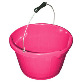 Gorilla Plas B4 Shallow Bucket 10L / Pink