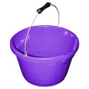 Gorilla Plas B4 Shallow Bucket 10L / Purple