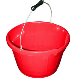 Gorilla Plas B4 Shallow Bucket 10L / Red
