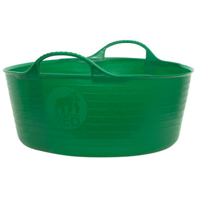 Gorilla Tubs Small Shallow 15L Flexible Utility Tub - Food Grade ...