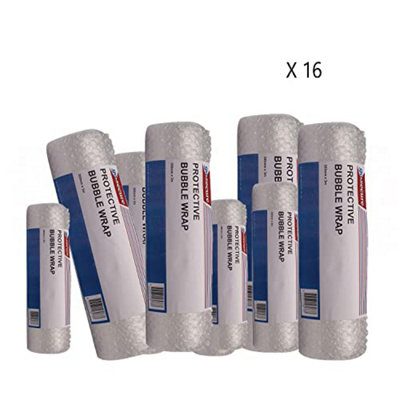 GOSECURE BUBBLE WRAP ROLL SMALL 300MMX3M CLEAR (PACK OF 16) PB02288