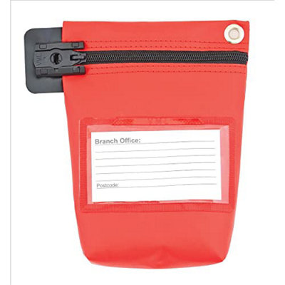 GoSecure High Security Mailing Pouch Red CCB1R