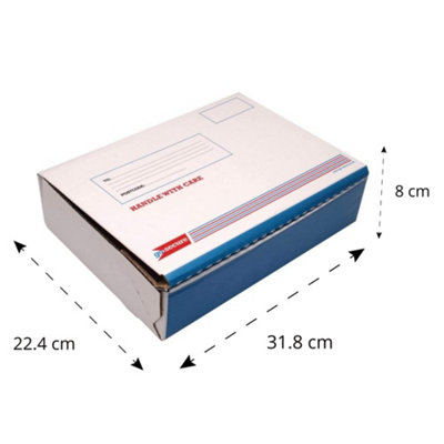 GoSecure Post Box Size B 318x224x80mm (Pack of 20) PB02281