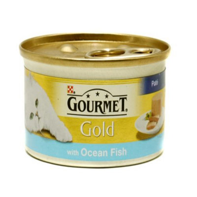 Gourmet Gold Can Ocean Fish Pate 85g (Pack of 12)