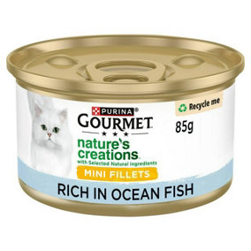 Gourmet Natures Creations Cat Food Fish 85g (Pack of 12)