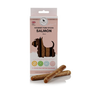 Gourmet Pure Sticks Salmon (10pc-packet) Natural Dog's Treat