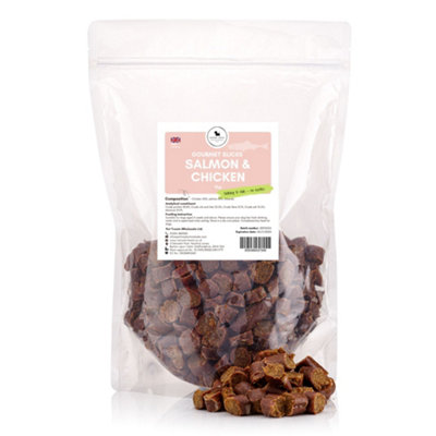 Gourmet Slices Salmon & Chicken (250g) Natural Dog Treat Price Comparisons | Compare The Build