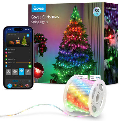 GOVEE CHRISTMAS STRING LIGHTS RGBIC 10M