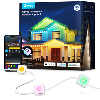 GOVEE RGBIC PERMANENT OUTDOOR LIGHTS ELITE 15M IP67