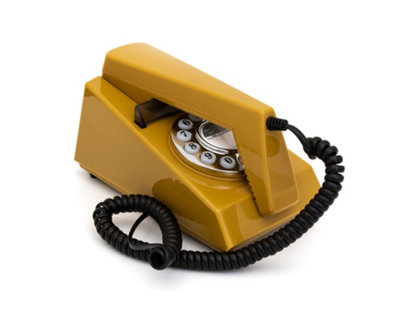 GPO Trim Phone, Push-Button Retro Landline Corded Telephone, Authentic ...