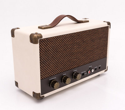GPO Westwood Retro Bluetooth Speakers, 25 Watt Portable Speaker with ...