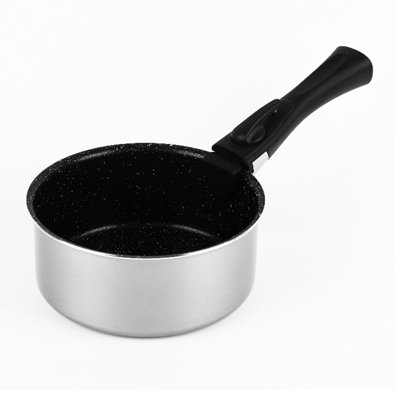 Gr8 Home 6 Piece Induction Non Stick Frying Pan Saucepan Cookware Set With Detachable Handle