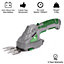 Gracious Gardens Cordless Garden Hedge Trimmer 2 In 1 Handheld Lithium Ion 3.6V Rechargeable Battery