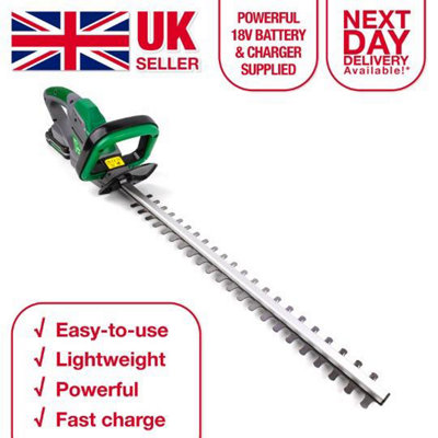 Gardenline 18v cordless hedge trimmer discount