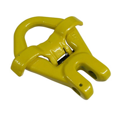 Grade 80 Clevis Skip Hook with Spring Gate 13MM (5.3 Ton Chain Lifting Bin Lift 5300KG G80)