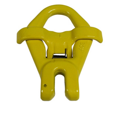 Grade 80 Clevis Skip Hook with Spring Gate 13MM (5.3 Ton Chain Lifting Bin Lift 5300KG G80) - 3