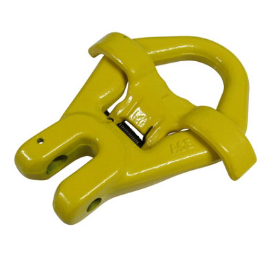 Grade 80 Clevis Skip Hook with Spring Gate 13MM (5.3 Ton Chain Lifting Bin Lift 5300KG G80) - 4