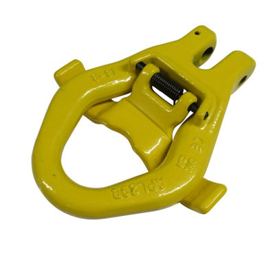 Grade 80 Clevis Skip Hook with Spring Gate 13MM (5.3 Ton Chain Lifting Bin Lift 5300KG G80) - 8