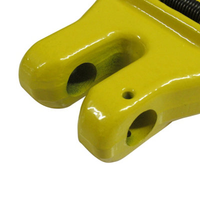 Grade 80 Clevis Skip Hook with Spring Gate 13MM (5.3 Ton Chain Lifting Bin Lift 5300KG G80) - 9