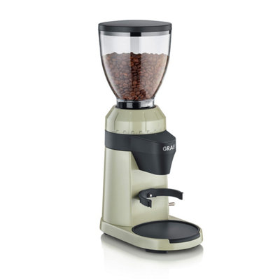 Graef Advanced Electric Coffee Grinder, Variable Grind Settings, 12 Cup Capacity, Auto-Function - Pistachio