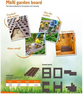 Graf Maxi Garden Quick & Easy Step Proof Bed Panels - 3